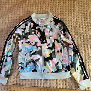 Adidas Pastel Camo Zip-Up Jacket